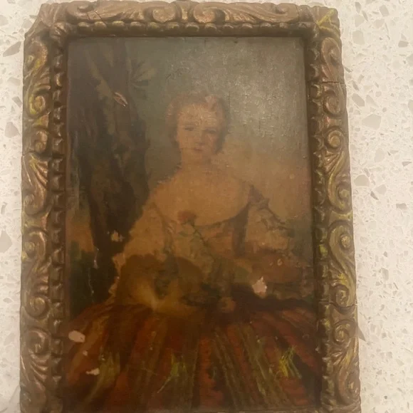 Set of Miniature Antique Women Portraits - Picture 2 of 6